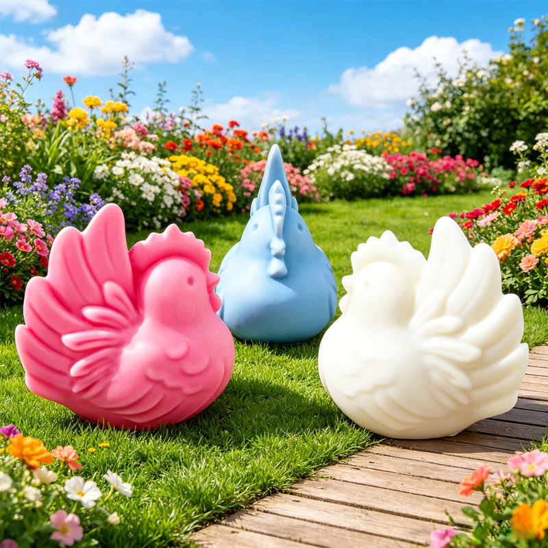 Candle Making Tips - Cartoon Hen Silicone Candle Mold, 3D