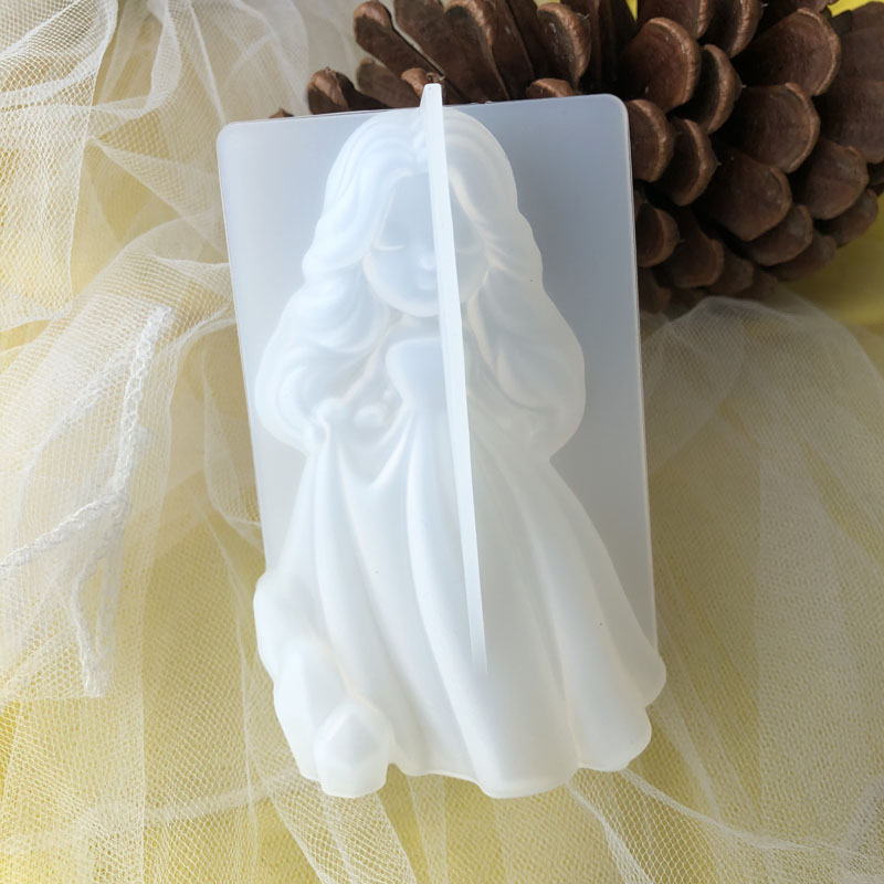 3D Cute Princess Silicone Cand - Candle Making Factory 评论和价格