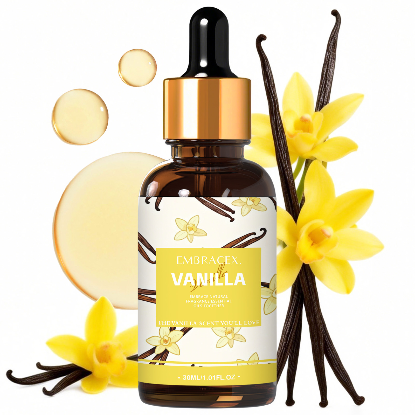 30ml Vanilla Fragrance Oils Fo - Candle Making Ingredients 评论和价格