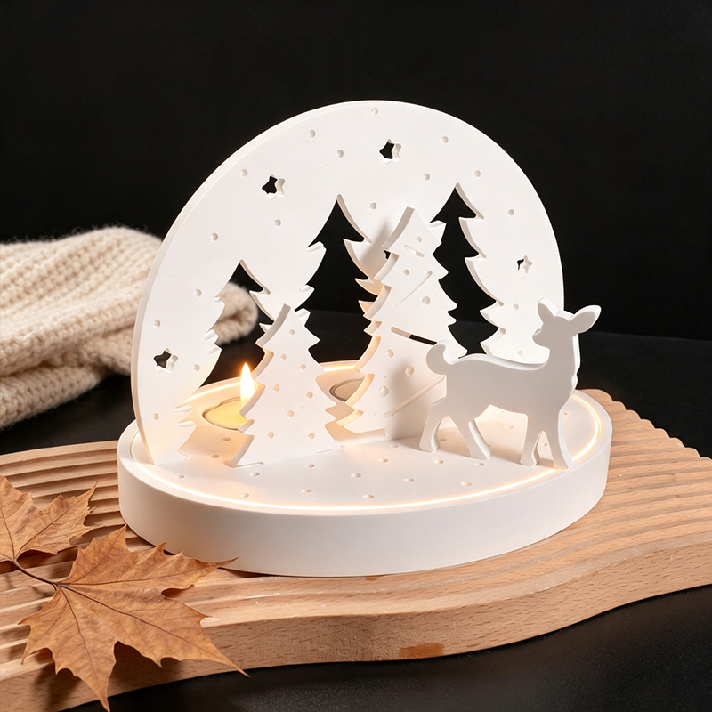 Christmas Elk Tealight Candle  - Candle Making Business 评论和价格