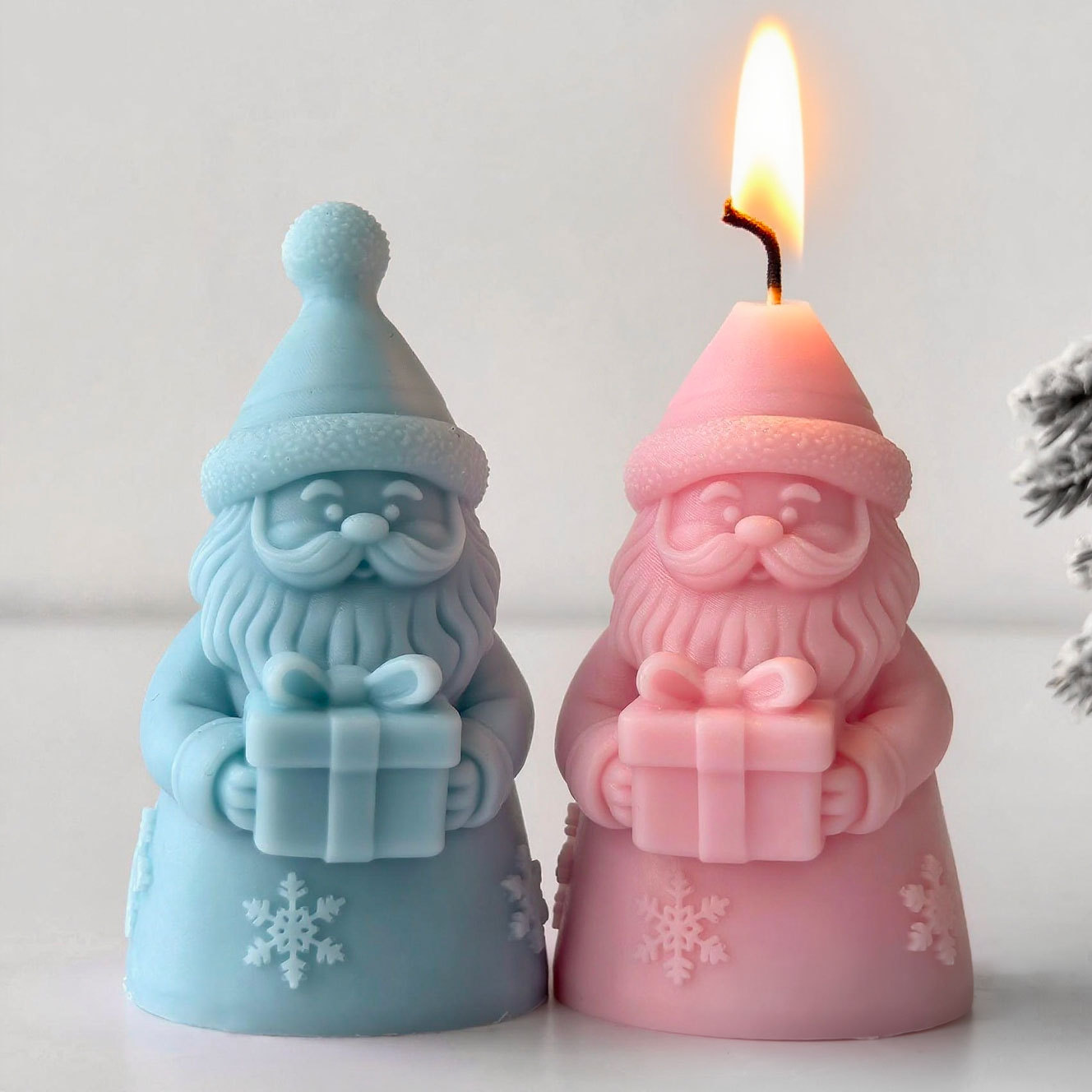 Santa Claus Gift Box Silicone  - Candle Making Tips 评论和价格
