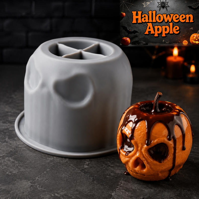 Halloween skull apple silicone - Candle Making Factory 评论和价格
