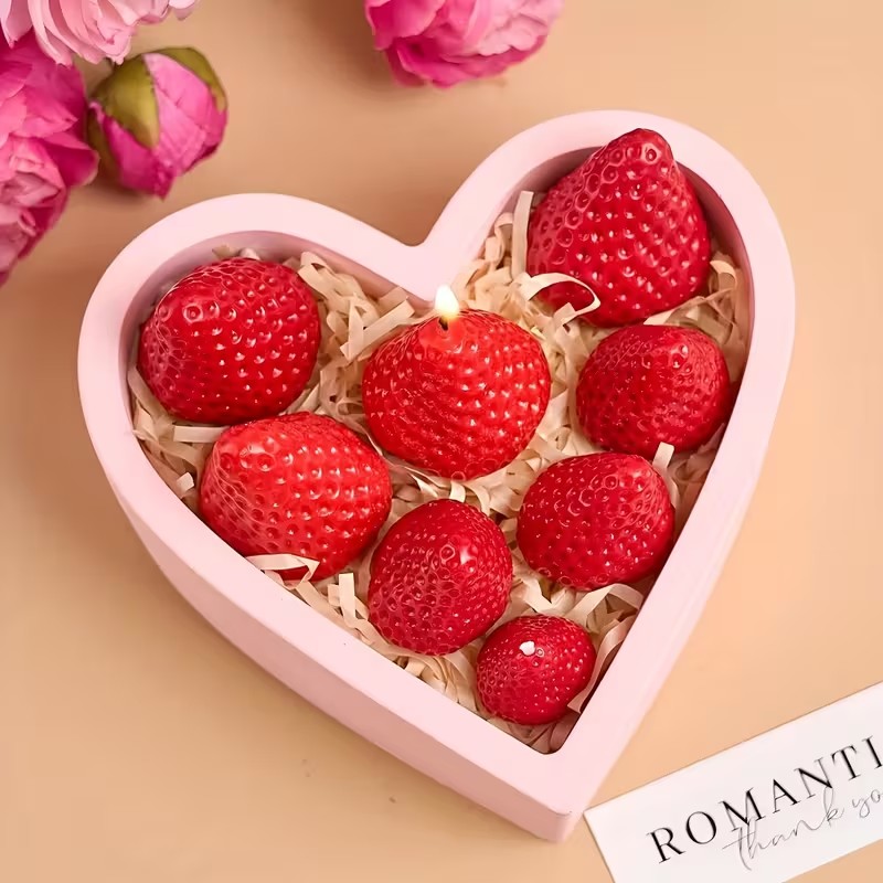 Strawberry Silicone Candle Mol - Candle Making Factory 评论和价格