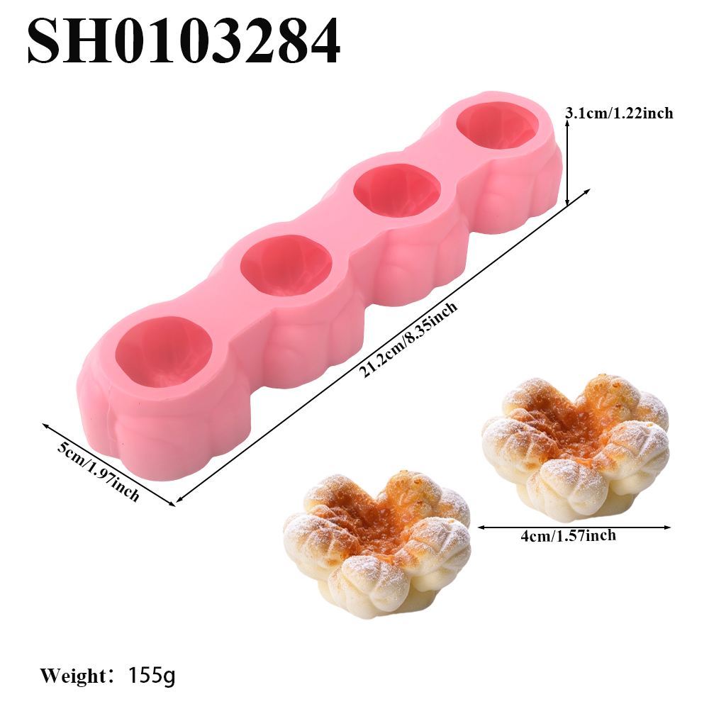 1 or 4-Cell Popcorn Design Foo - Candle Making Business 评论和价格