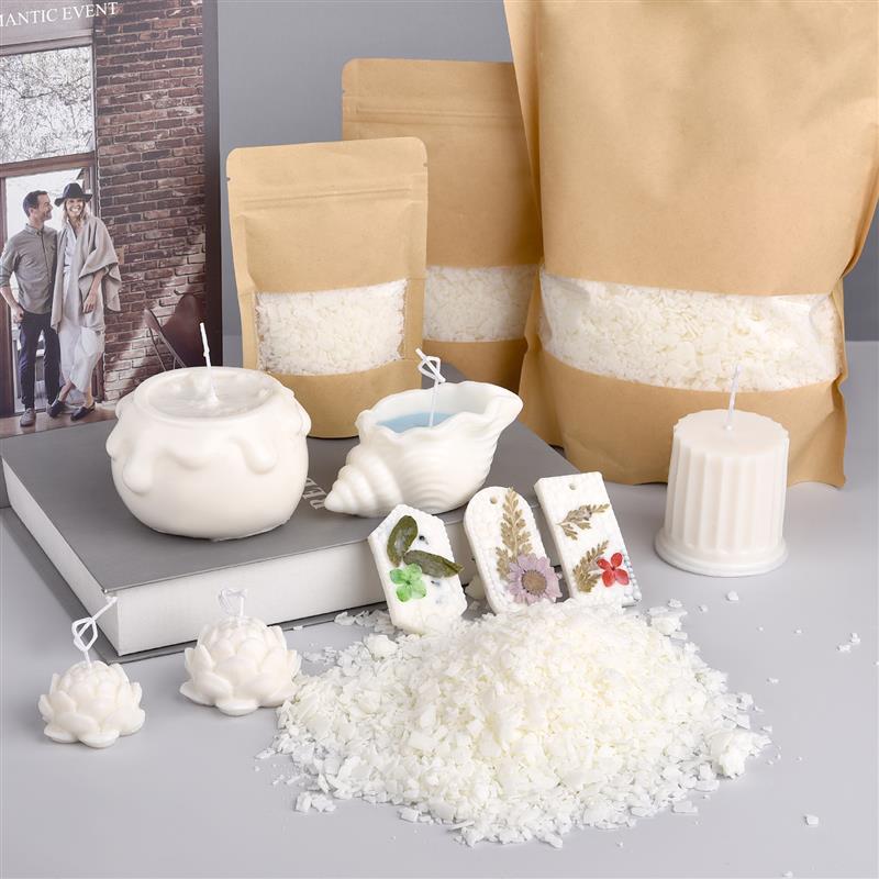 50-1000g Natural Pure Soy Wax  - Candle Making Tips 评论和价格