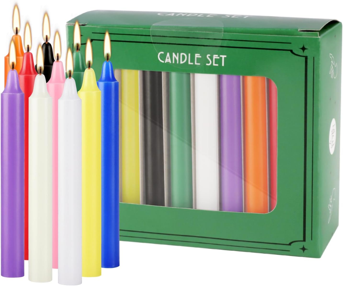 20 Colorful Small Stick Candle - Candle Making Place 评论和价格