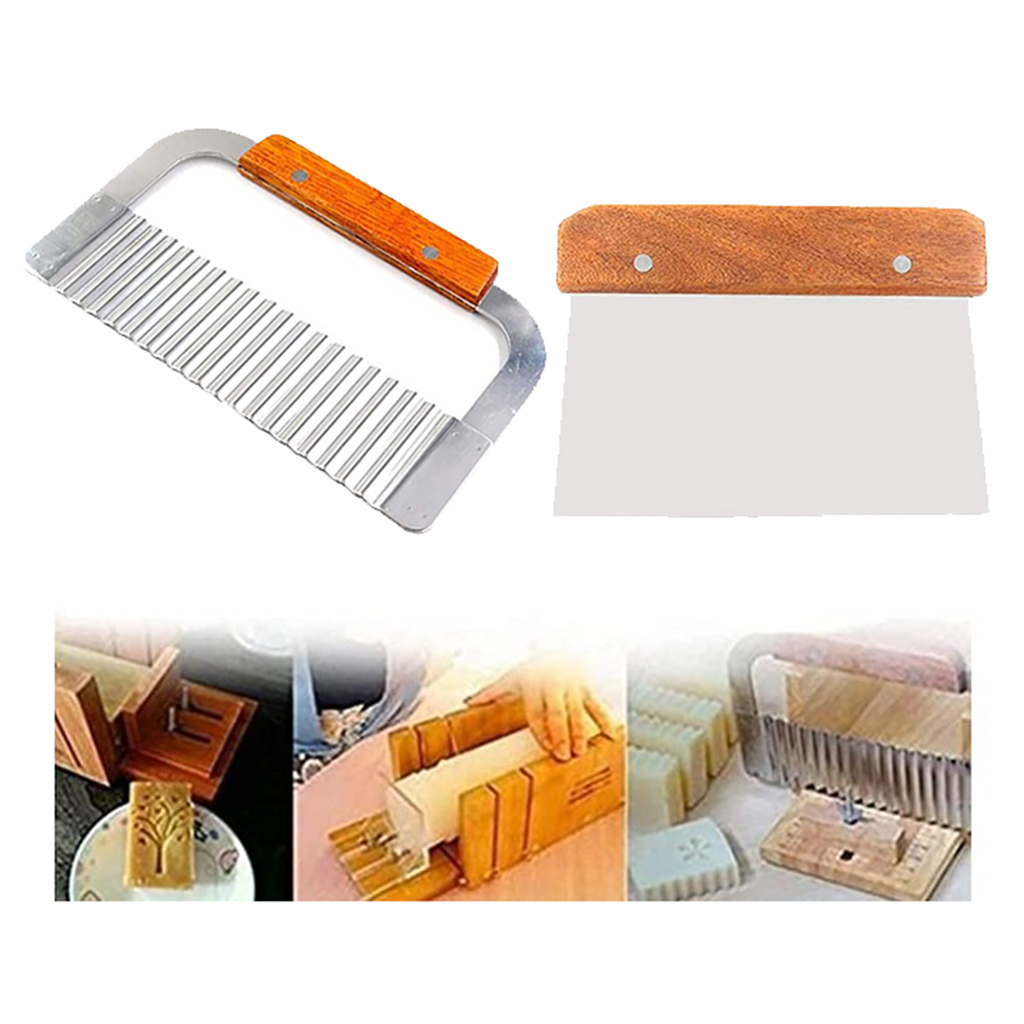 2 Pack Stainless Steel Wavy &  - Candle Making Business 评论和价格