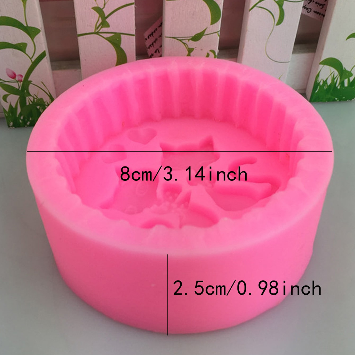 1-Piece Silicone Cat Soap Mold - Candle Making Tips 评论和价格