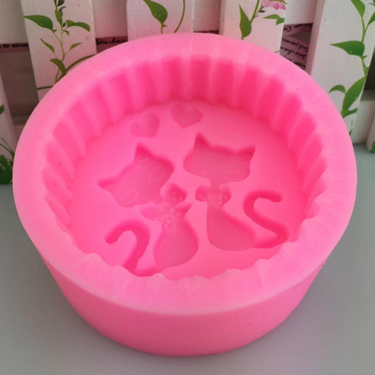 1-Piece Silicone Cat Soap Mold - Candle Making Tips 评论和价格