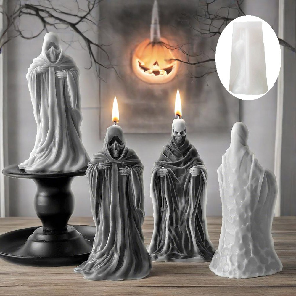 3D Skeleton Scent Candle Silic - Candle Making Tips 评论和价格