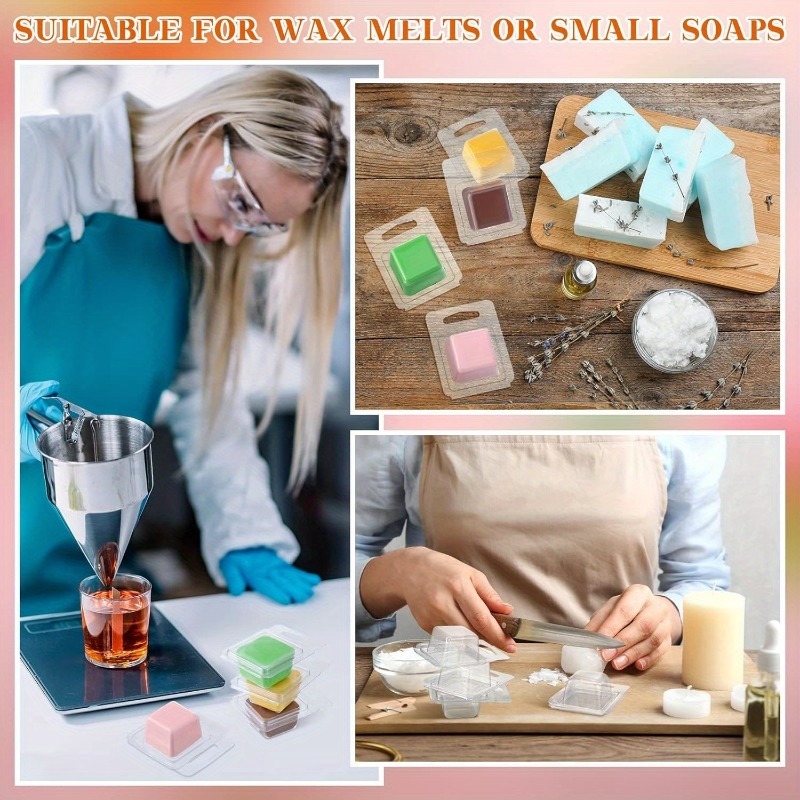20/50pcs Clear Plastic Wax Mel - Candle Making Tips 评论和价格