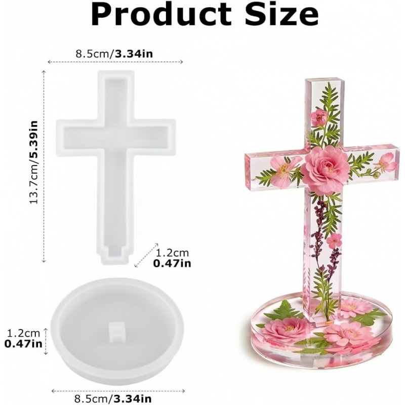 Two silicone molds with a base - Candle Making Factory 评论和价格
