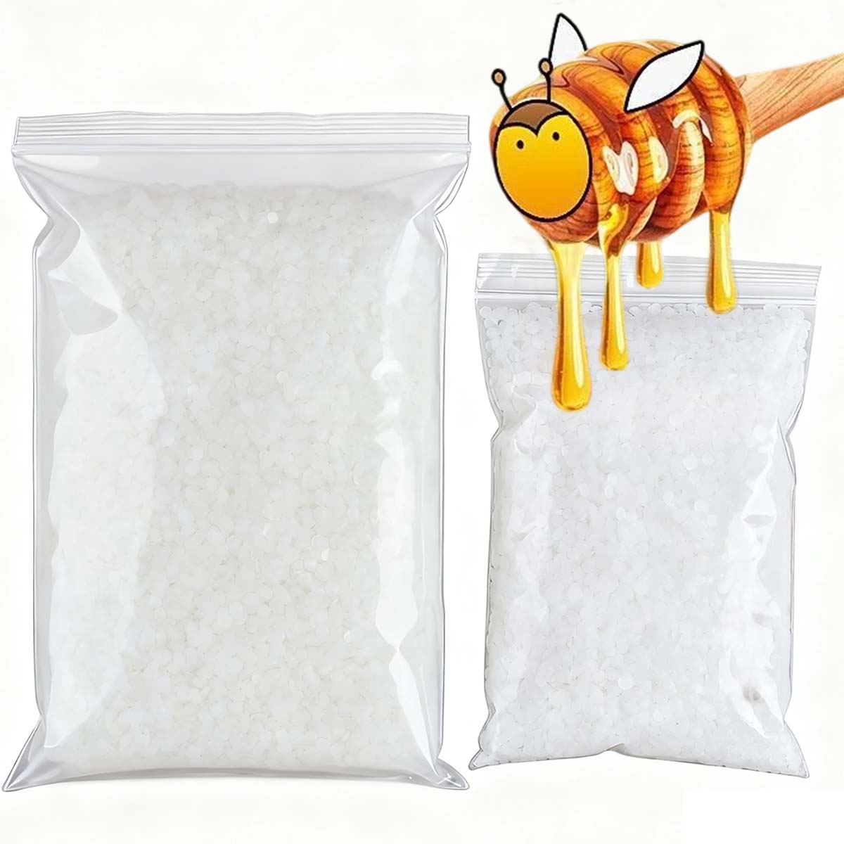 200g-1000g White Beeswax Pure  - Candle Making Tips 评论和价格
