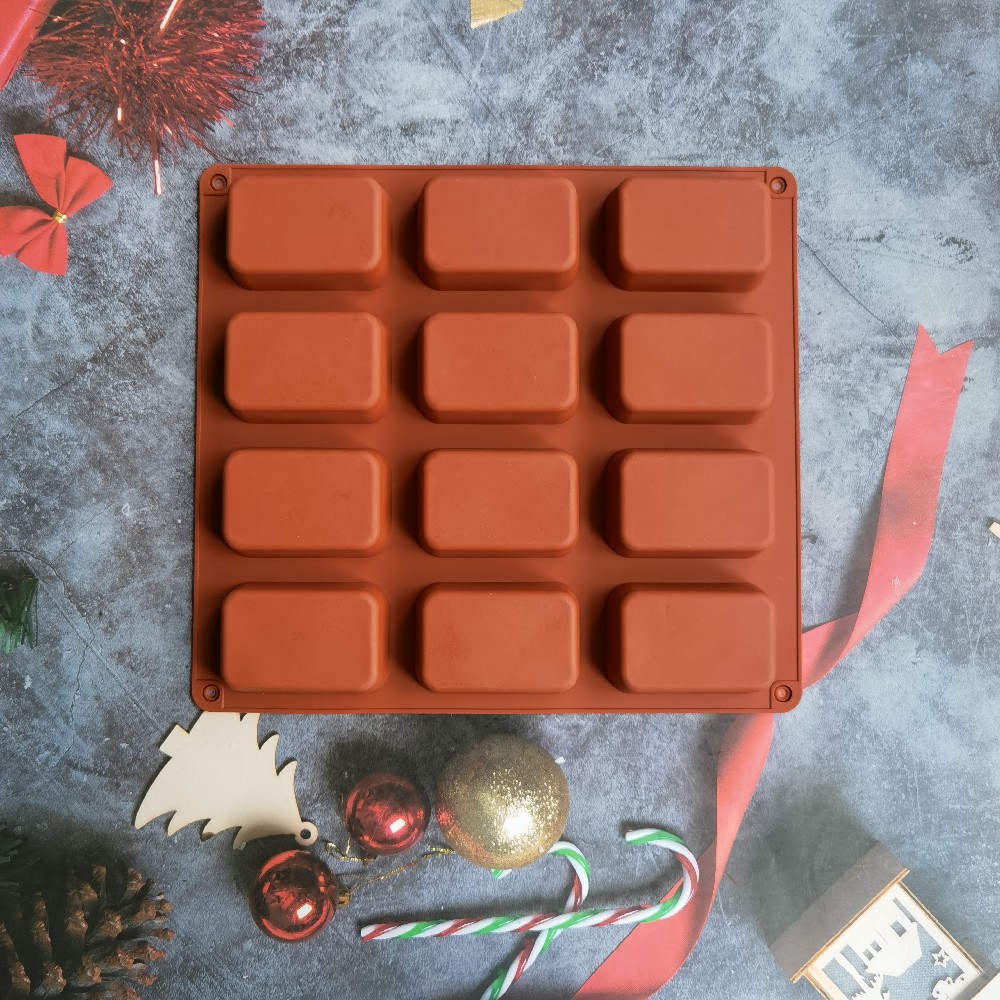 12 Cavity Square Silicone Soap - Candle Making Tips 评论和价格
