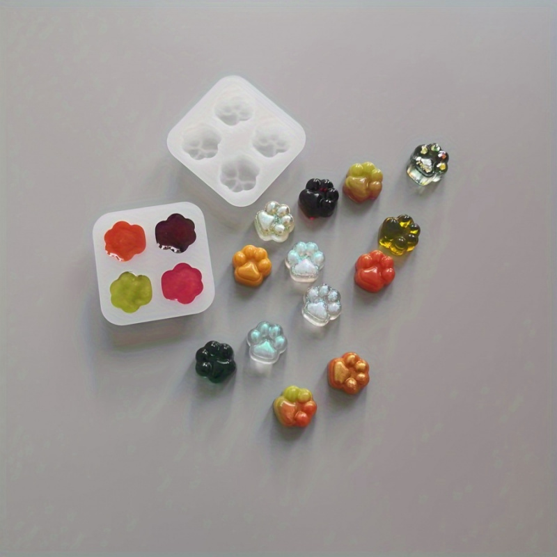 1Cat Paw Pattern Silicone Mold - Candle Making Factory 评论和价格