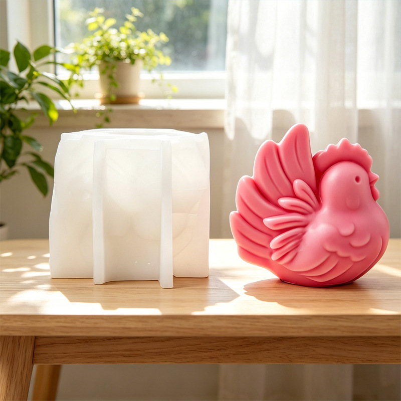 Cartoon Hen Silicone Candle Mo - Candle Making Tips 评论和价格