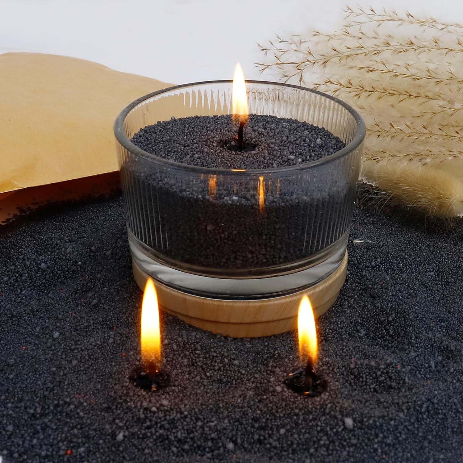 Black Candle Sand with Wick, 2 - Candle Making Tips 评论和价格